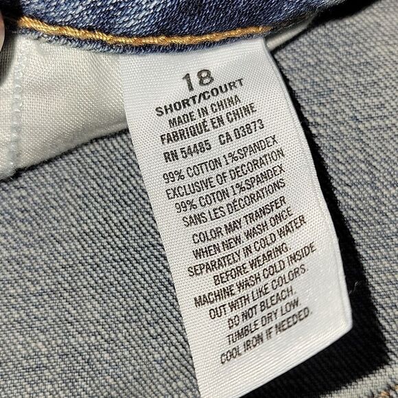 American Eagle Womens Low Rise Skinny Jeans Jegging Ankle  Zippers  18 S NWT - Picture 8 of 8